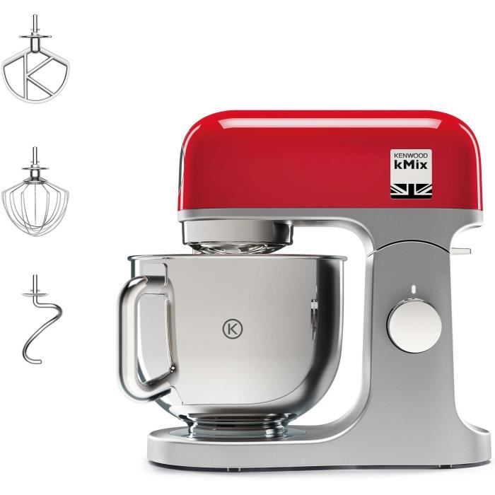 KENWOOD KMX750RD Patissier - 1000 W - 5 L - Red