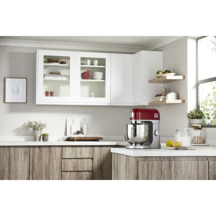 KENWOOD KMX750RD Patissier - 1000 W - 5 L - Red
