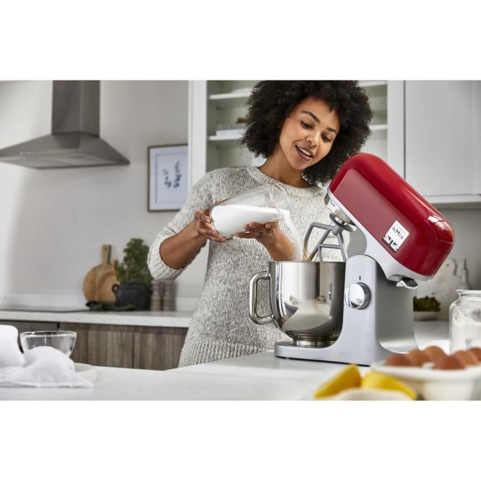 KENWOOD KMX750RD Patissier - 1000 W - 5 L - Red